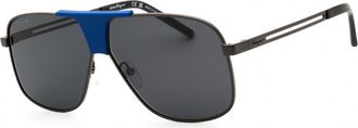 Ferragamo SF292S 029 Dark Ruthenium/Blue/Smoke