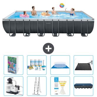 Intex Piscina Ultra Xtr Rectangular - 732x366x132 Cm - 9-piezas S632
