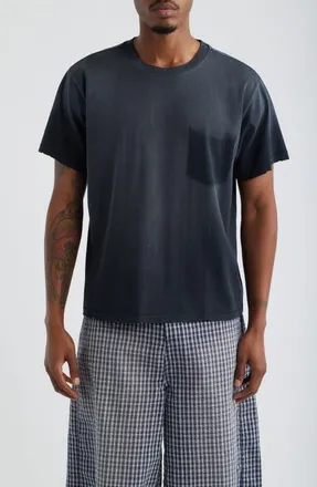 Elwood Core Distressed Tee in Vintage Black at Nordstrom, Size Xx-Large