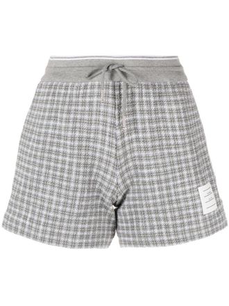 Thom Browne Tweed Cotton Shorts