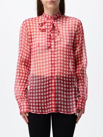 Ermanno Scervino Camicia in chiffon a quadretti