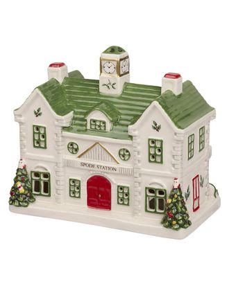 Spode Christmas Tree Lit Figural Station
