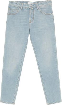 Jacob Cohen Scott Cropped Slim Fit Pants