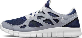 Nike Free Run 2 Midnight Navy Wolf Grey 537732-407