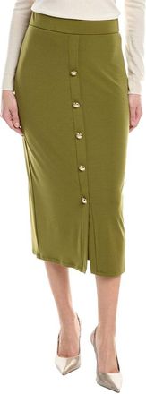 Joseph Ribkoff Solid Midi Skirt