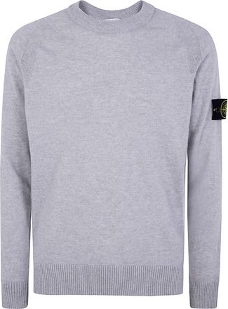 Stone Island Light Rws Geelong Wool Crew Neck