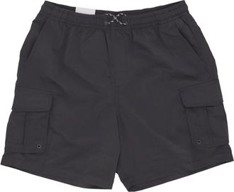 Element Cargo Shorts Off Black - Heren - Korte Broeken - Zwart - XL - Nylon - Korte Broeken