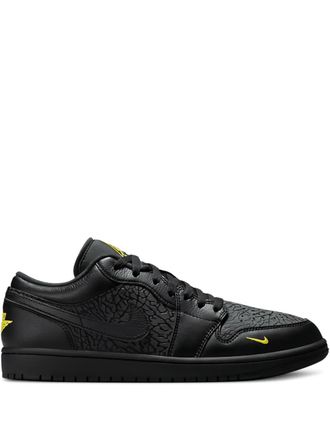 Nike Jordan Air Jordan 1 Low SE textured-detail sneakers - Black