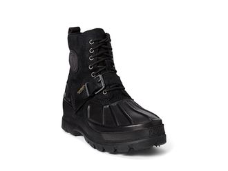 Polo Ralph Lauren Oslo High Boot Mens Shoes Black : 10.5 D - Medium, Leather