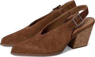 Seychelles Baby Faced Heel Womens Shoes Brown Suede : 7.5 M, Leather