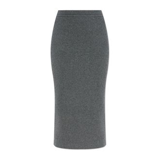 Tom Ford Dames, Rokken, Grijs, Maat: S Katoen