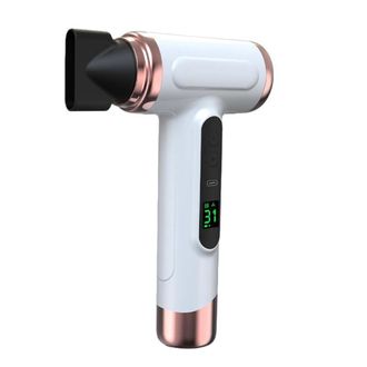 No Brand Secador De Pelo Blanco Inal&aacute;mbrico, Carga R&aacute;pida, Funcionamiento Silencioso, Terapia De Iones Negativos, Port&aacute;til, Apto Tanto Para El Hogar Como Para 
