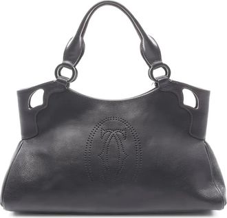 Cartier 2000s Marcello leather tote bag - Black