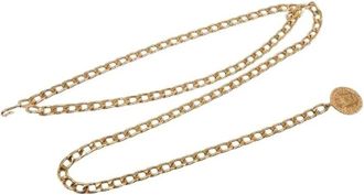 Chanel Pre-owned Belts, female, Yellow, Size: ONE SIZE Pre-owned Metal belts