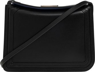 Lanvin Tassen, Dames, Zwart, ONE Size, Leer, Compagnon 16 Tas