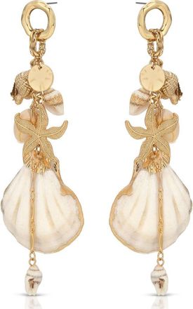 Ettika Mermaid Tears Earrings in Gold at Nordstrom
