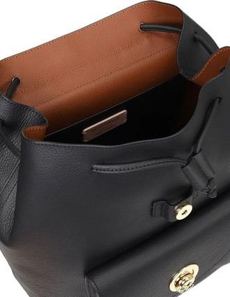 Coccinelle Leather Backpack - Black