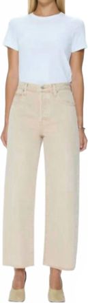 Pistola Denim Tate Crop Jeans In Dune