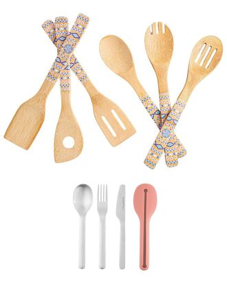 Berghoff Berghoff 10Pc Travel Flatware & Kitchen Utensil Set