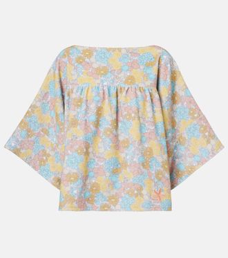 Chlo&eacute; Chlo&eacute; Floral gathered cotton top