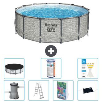Bestway Piscina Bestway Steel Pro Max Redonda - 427x122 Cm - 8-piezas S619