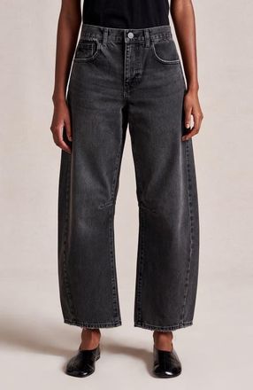 La Ligne Megalyn Mega Barrel Jean in Fred at Nordstrom, Size 26