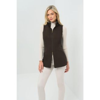 Anatomie Delaney Travel Vest in Espresso at Nordstrom, Size X-Large