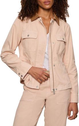 Sanctuary Haven Utility Jacket in Rose Pink Tea at Nordstrom, Size X-Large