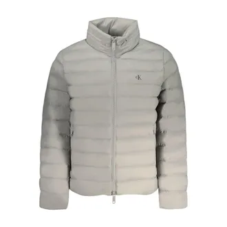 Calvin Klein Gray Polyamide Shell Mens Jacket