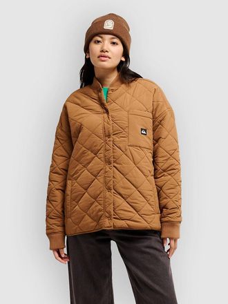 Quiksilver Shining Quilted Jacke braun