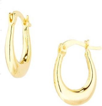 Argento Vivo Graduated Hoop Earrings in Gold at Nordstrom Rack