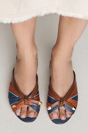 Maeve Knotted Slip-On Block Heels