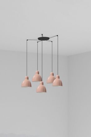 Faro Barcelona Venice 5l Colgante Rosa