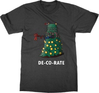 Generic Dalek Decorate T-Shirt (Black, 3XL)