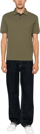 Emporio Armani Polo Shirt - Heren - Polos - Groen - M - Tops