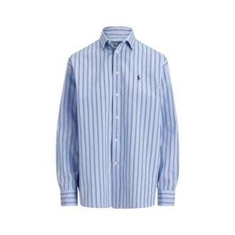 Polo Ralph Lauren Camicia in popeline vestibilit&agrave; rilassata - - Blouses & Shirts - Donna - Blu - S