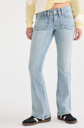A&eacute;ropostale Low-Rise Flare Jean