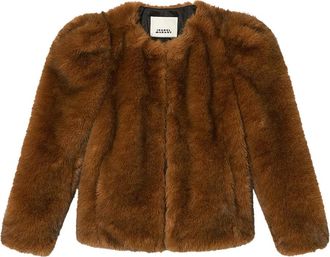 Isabel Marant Bahria puffed jacket - Brown