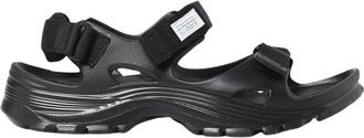Suicoke Black Casual Sandals for Men