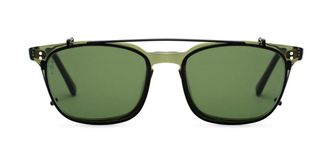 L.G.R Malabo Clip-On Only 3657 Mens Sunglasses Black Size 50