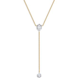 Electric Picks Mayfair Lariat Necklace in Gold at Nordstrom