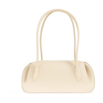 Yuzefi Shoulder Bags, female, Beige, Size: ONE SIZE Oyster Shoulder Bag