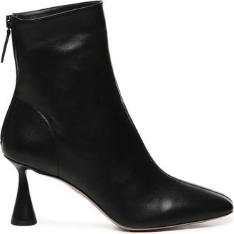 Aquazzura Schoenen, Dames, Zwart, 39 EU, Leer, Amore Bootie 75