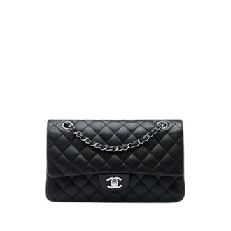 Chanel Pre-owned Classic Double Flap Shoulder Bag - Dames - Pre-owned - Zwart - Maat: ONE Size Leer