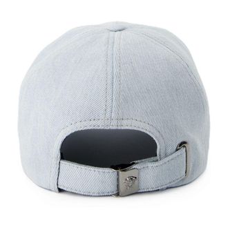 Versace Mens Baseball Cap Light Blue Cotton