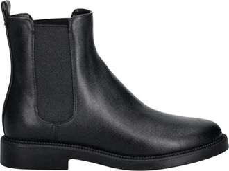 Michael Kors Hazel Chelsea Boot - Dames - Chelseaboots - Zwart - 37 EU - Leer - Schoenen