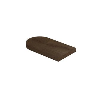 Bernacchini Play 2 planchet - 40x22x3.2cm - blinde bevestiging - MDF Fineer Chocolate