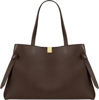 Yuzefi Gyoza Tote - unisex - Shoppers - Bruin - ONE Size - Leer - Tassen