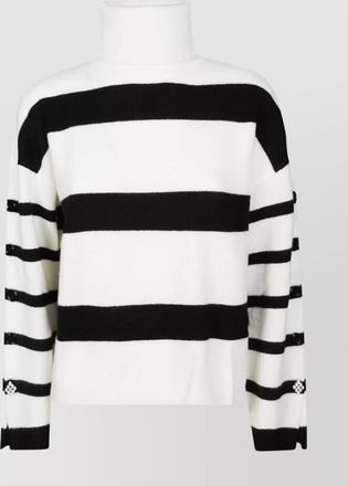 Liu Jo striped turtleneck knitwear long sleeves