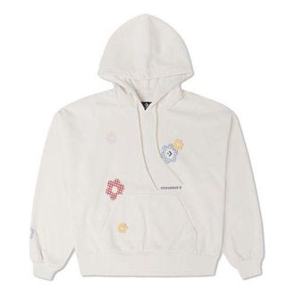 Converse (WMNS) Converse Flora Hoodie Egret 10025521-A01